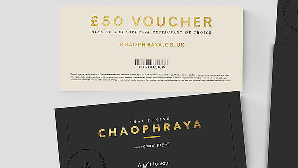 Chaophraya Gift Voucher