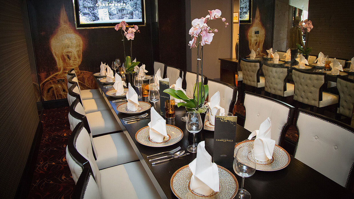 Private Dining at Chaophraya Aberdeen